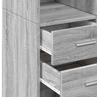 Thumbnail for Hochschrank Grau Sonoma 70x42,5x225 cm Holzwerkstoff
