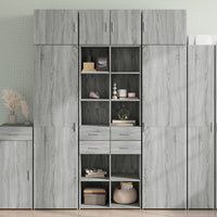 Thumbnail for Hochschrank Grau Sonoma 70x42,5x225 cm Holzwerkstoff