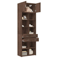 Thumbnail for Hochschrank Eichen-Optik 70x42,5x225 cm Holzwerkstoff