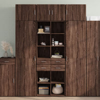 Thumbnail for Hochschrank Eichen-Optik 70x42,5x225 cm Holzwerkstoff