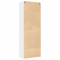 Thumbnail for Hochschrank Weiß 80x42,5x225 cm Holzwerkstoff