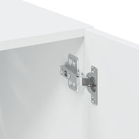 Thumbnail for Hochschrank Weiß 80x42,5x225 cm Holzwerkstoff
