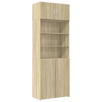 Thumbnail for Hochschrank Sonoma-Eiche 80x42,5x225 cm Holzwerkstoff