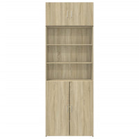 Thumbnail for Hochschrank Sonoma-Eiche 80x42,5x225 cm Holzwerkstoff