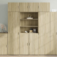 Thumbnail for Hochschrank Sonoma-Eiche 80x42,5x225 cm Holzwerkstoff