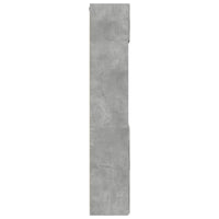 Thumbnail for Hochschrank Betongrau 80x42,5x225 cm Holzwerkstoff