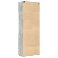 Thumbnail for Hochschrank Betongrau 80x42,5x225 cm Holzwerkstoff
