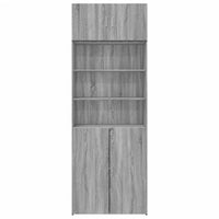 Thumbnail for Hochschrank Grau Sonoma 80x42,5x225 cm Holzwerkstoff