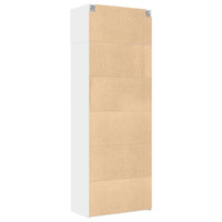Thumbnail for Hochschrank Weiß 80x42,5x225 cm Holzwerkstoff