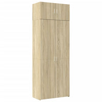 Thumbnail for Hochschrank Sonoma-Eiche 80x42,5x225 cm Holzwerkstoff