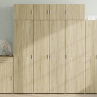 Thumbnail for Hochschrank Sonoma-Eiche 80x42,5x225 cm Holzwerkstoff