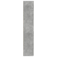 Thumbnail for Hochschrank Betongrau 80x42,5x225 cm Holzwerkstoff