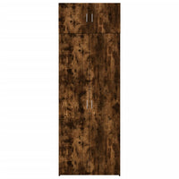 Thumbnail for Hochschrank Räuchereiche 80x42,5x225 cm Holzwerkstoff