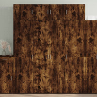 Thumbnail for Hochschrank Räuchereiche 80x42,5x225 cm Holzwerkstoff