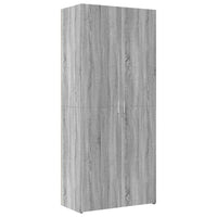Thumbnail for Hochschrank Grau Sonoma 80x42,5x225 cm Holzwerkstoff