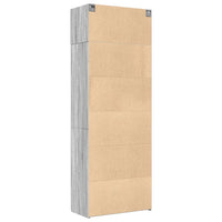 Thumbnail for Hochschrank Grau Sonoma 80x42,5x225 cm Holzwerkstoff