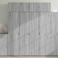 Thumbnail for Hochschrank Grau Sonoma 80x42,5x225 cm Holzwerkstoff