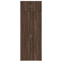 Thumbnail for Hochschrank Eichen-Optik 80x42,5x225 cm Holzwerkstoff