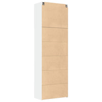 Thumbnail for Highboard Weiß 80x42,5x249 cm Holzwerkstoff