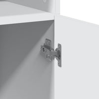 Thumbnail for Highboard Weiß 80x42,5x249 cm Holzwerkstoff