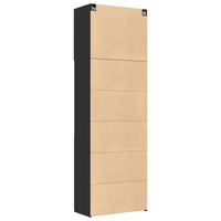 Thumbnail for Highboard Schwarz 80x42,5x249 cm Holzwerkstoff