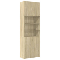 Thumbnail for Highboard Sonoma-Eiche 80x42,5x249 cm Holzwerkstoff