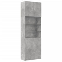 Thumbnail for Highboard Betongrau 80x42,5x249 cm Holzwerkstoff