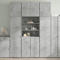 Thumbnail for Highboard Betongrau 80x42,5x249 cm Holzwerkstoff