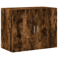 Thumbnail for Highboard Räuchereiche 80x42,5x249 cm Holzwerkstoff