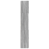 Thumbnail for Highboard Grau Sonoma 80x42,5x249 cm Holzwerkstoff
