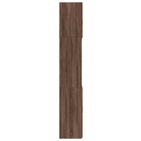Thumbnail for Highboard Braun Eichen-Optik 80x42,5x249 cm Holzwerkstoff