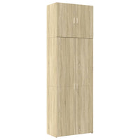 Thumbnail for Highboard Sonoma-Eiche 80x42,5x249 cm Holzwerkstoff