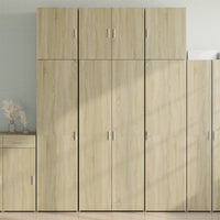 Thumbnail for Highboard Sonoma-Eiche 80x42,5x249 cm Holzwerkstoff