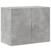 Thumbnail for Highboard Betongrau 80x42,5x249 cm Holzwerkstoff