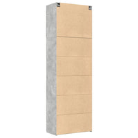 Thumbnail for Highboard Betongrau 80x42,5x249 cm Holzwerkstoff