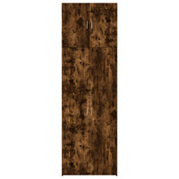Thumbnail for Highboard Räuchereiche 80x42,5x249 cm Holzwerkstoff