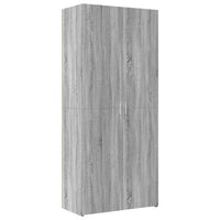 Thumbnail for Highboard Grau Sonoma 80x42,5x249 cm Holzwerkstoff