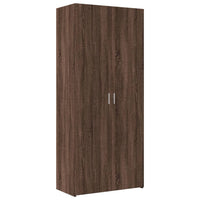 Thumbnail for Highboard Braun Eichen-Optik 80x42,5x249 cm Holzwerkstoff