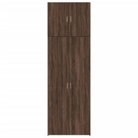 Thumbnail for Highboard Braun Eichen-Optik 80x42,5x249 cm Holzwerkstoff