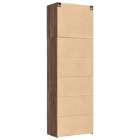 Thumbnail for Highboard Braun Eichen-Optik 80x42,5x249 cm Holzwerkstoff