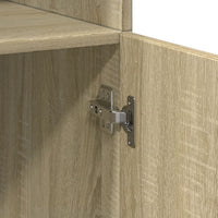 Thumbnail for Highboard Sonoma-Eiche 70x42,5x185 cm Holzwerkstoff