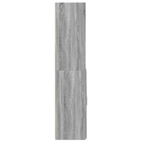 Thumbnail for Highboard Grau Sonoma 70x42,5x185 cm Holzwerkstoff