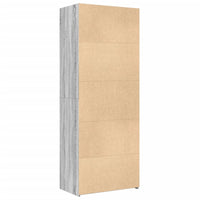 Thumbnail for Highboard Grau Sonoma 70x42,5x185 cm Holzwerkstoff