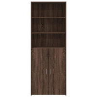 Thumbnail for Highboard Braun Eichen-Optik 70x42,5x185 cm Holzwerkstoff