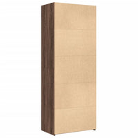 Thumbnail for Highboard Braun Eichen-Optik 70x42,5x185 cm Holzwerkstoff