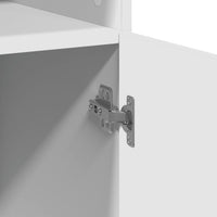 Thumbnail for Highboard Weiß 80x42,5x185 cm Holzwerkstoff
