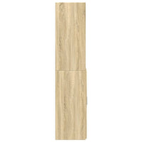 Thumbnail for Highboard Sonoma-Eiche 80x42,5x185 cm Holzwerkstoff