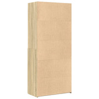 Thumbnail for Highboard Sonoma-Eiche 80x42,5x185 cm Holzwerkstoff