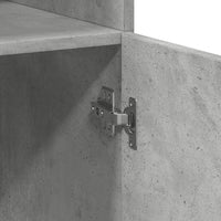 Thumbnail for Highboard Betongrau 80x42,5x185 cm Holzwerkstoff