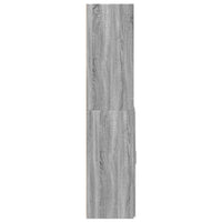 Thumbnail for Highboard Grau Sonoma 80x42,5x185 cm Holzwerkstoff